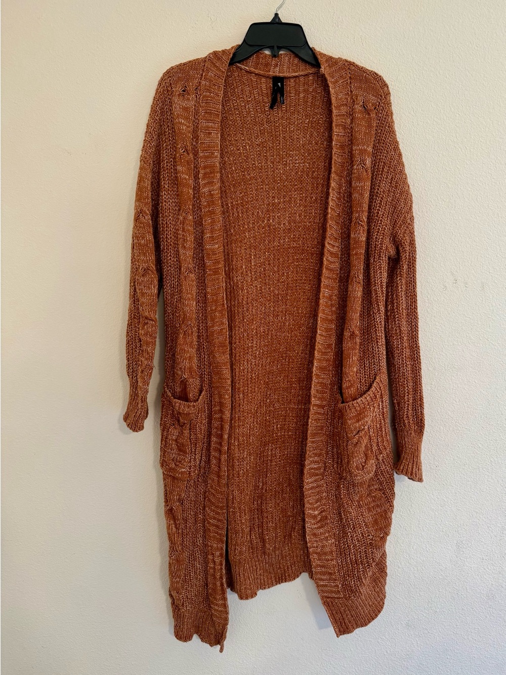 Agnes & Dora Dreamy Duster Long Sweater Spice Size M